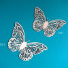 Trio de papillons en bois