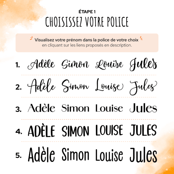 Animal en bois personnalisé avec prénom