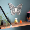 Papillon en bois découpé au laser et personnalisé décoration de chambre