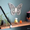 Papillon en bois découpé au laser et personnalisé décoration de chambre